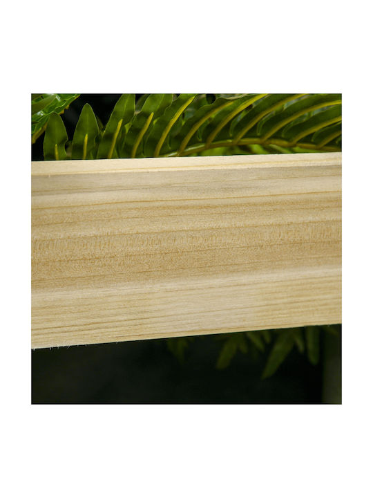 Outsunny Wooden Planter Box with Lattice Elm 95x95x110cm
