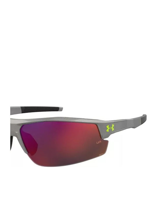 Under Armour Skillz Male Sunglasses with Gray Frame and Gray Lens UA SKILLZ/G 4WC/B3