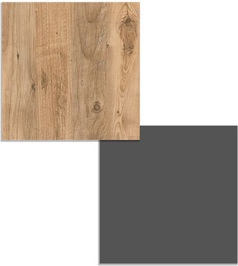 Βιβλιοθήκη Γκρι 76x30x181εκ. Βιβλιοθήκη Γκρι 76x30x181εκ.