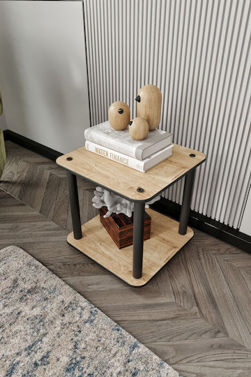 Βιβλιοθήκη Καφέ 34x34x34εκ. STE-016261-P16261 Βιβλιοθήκη Καφέ 34x34x34εκ. STE-016261-P16261