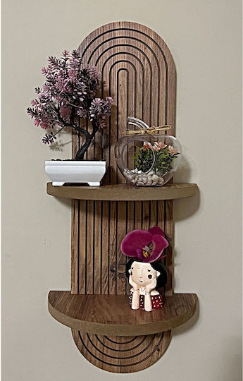Wandregal Braune 70x20x20cm