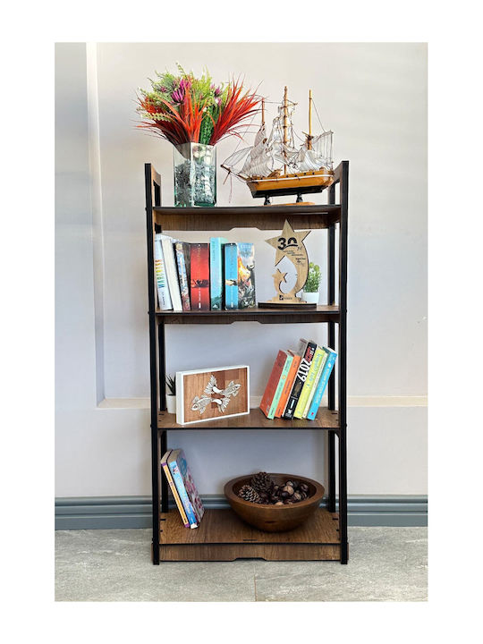 Brown Bookcase 56x26x115cm