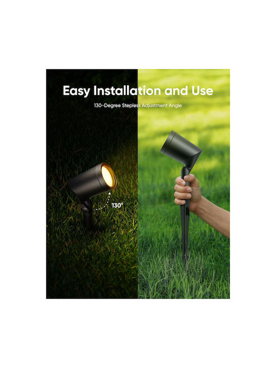 Eufy Eufy Outdoor Floor Lamp Projector with Integrated LED