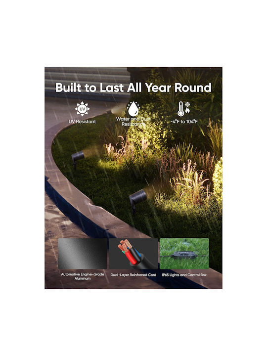 Eufy Eufy Outdoor Floor Lamp Projector with Integrated LED