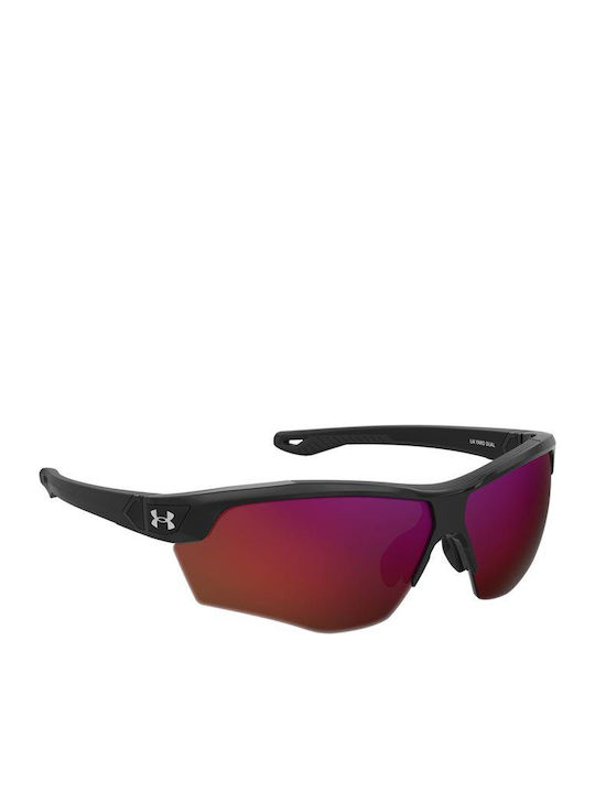 Under Armour Yard Dual Ανδρικά Γυαλιά Ηλίου με Μαύρο Σκελετό και Μαύρο Φακό UA YARD DUAL 84J/B3
