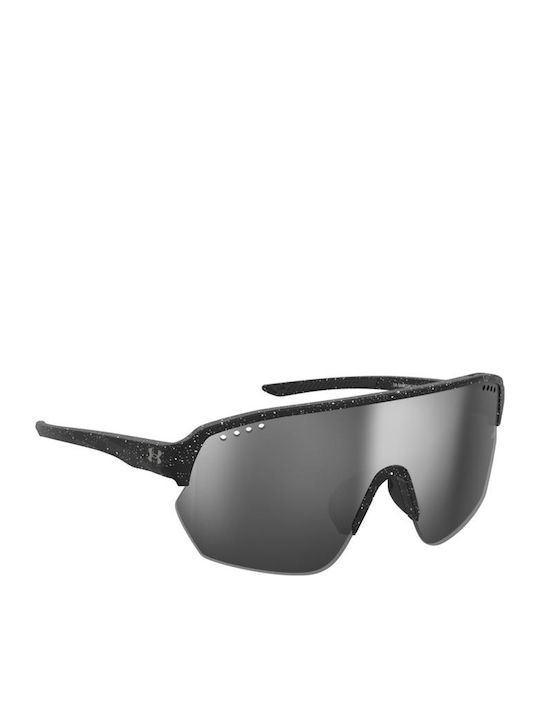 Under Armour Ochelari de Soare pentru Bărbați cu Ramă Neagră și Lentilă Neagră