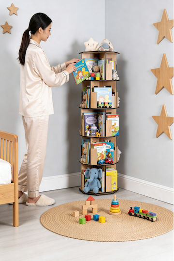 Bücherregal Braun 44x20x142cm