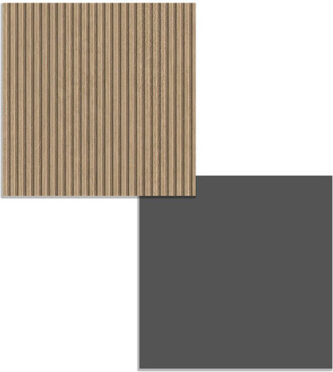 Bücherregal Grau 76x30x181cm