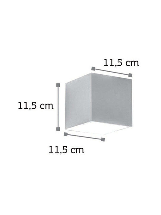 Inlight Επιτοίχιο Φωτιστικό Λευκό Γύψο 1xg9 D:11,5cm 43414 Inlight Επιτοίχιο Φωτιστικό Λευκό Γύψο 1xg9 D:11,5cm 43414