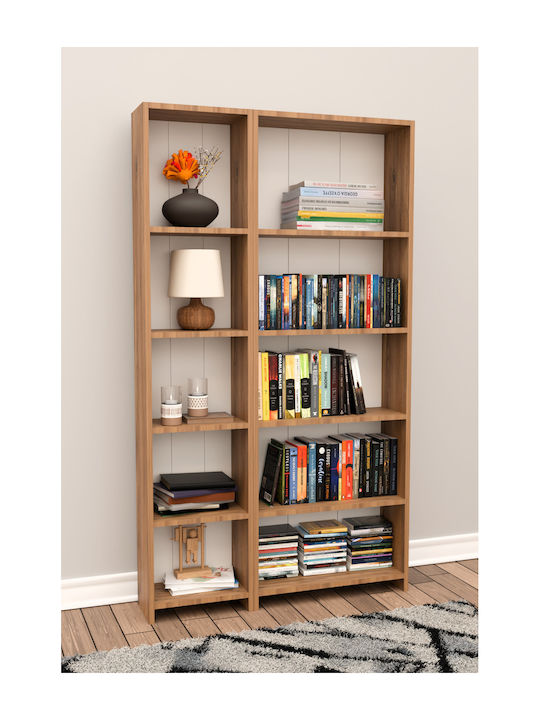 Bücherregal Gold 93x20x169cm