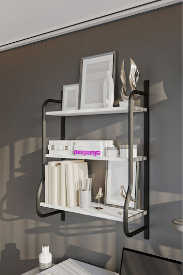 Bookcase White 65x23x95cm STE-016220-P16220 Bookcase White 65x23x95cm STE-016220-P16220