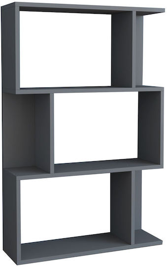 Βιβλιοθήκη Γκρι 109x22x72εκ.