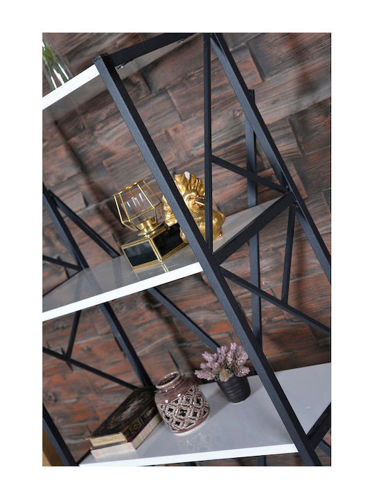 White Bookcase 150x60x30cm