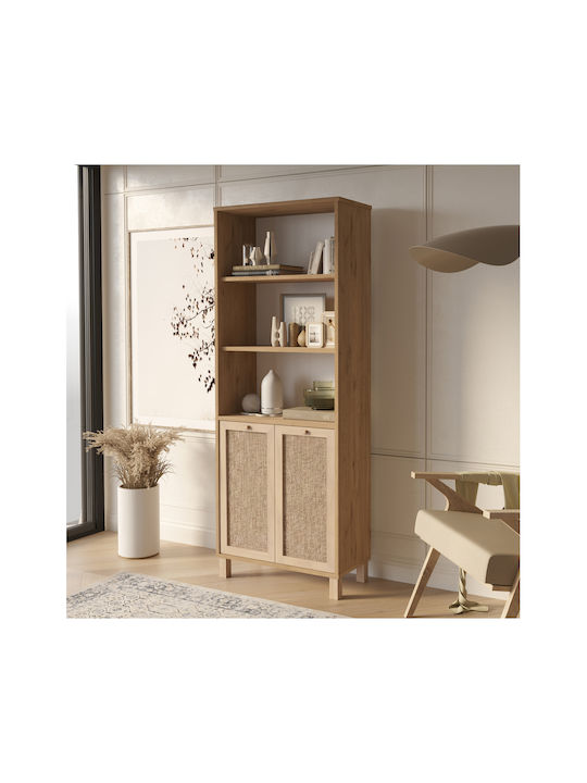 SteweHome Bücherregal Braun 70x32x180cm