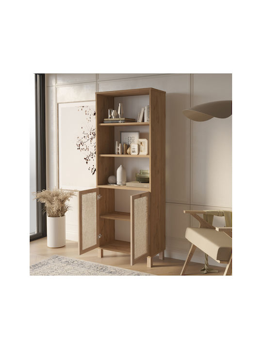 SteweHome Bücherregal Braun 70x32x180cm