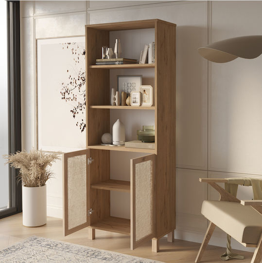 SteweHome Bücherregal Braun 70x32x180cm