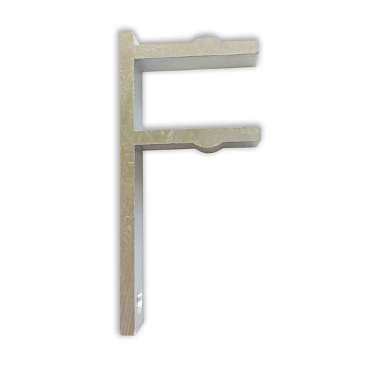 Showood Connection Angle for Pergola made of Aluminum 6x2.8cm 1pcs