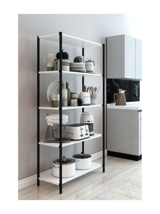 Βιβλιοθήκη Μπεζ 50x24x150εκ.