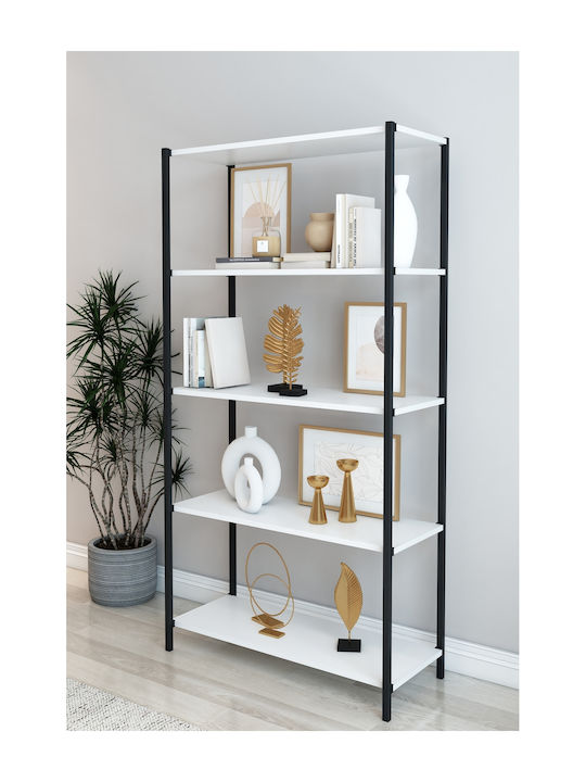 Βιβλιοθήκη Μπεζ 50x24x150εκ.