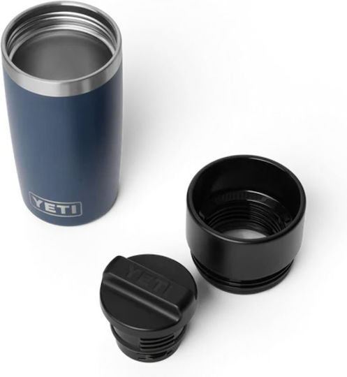 Yeti Rambler Travel Bottle Sticlă Termos Oțel Inoxidabil Fără BPA 355ml Navy