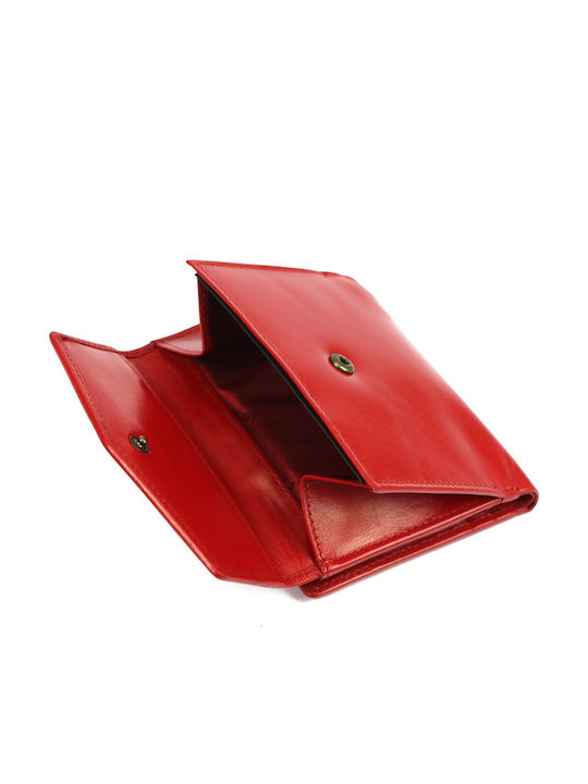 Kleines Leder Damenbrieftasche mit RFID Gold