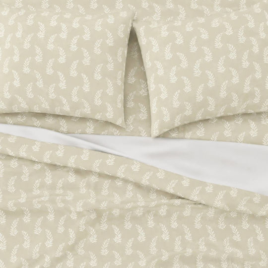 Astron Italy Vivian Σετ Μονό 3τμχ 100x200+30εκ. με Λάστιχο Beige