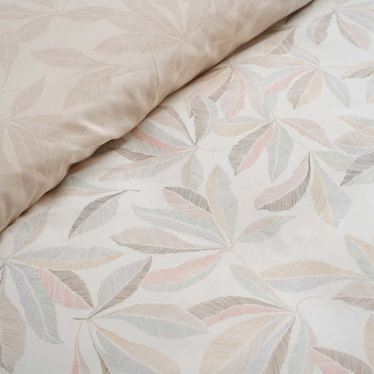 Vesta Home Anthia Σετ Σεντόνια Υπέρδιπλα 240x270εκ. Μπεζ (4τμχ)