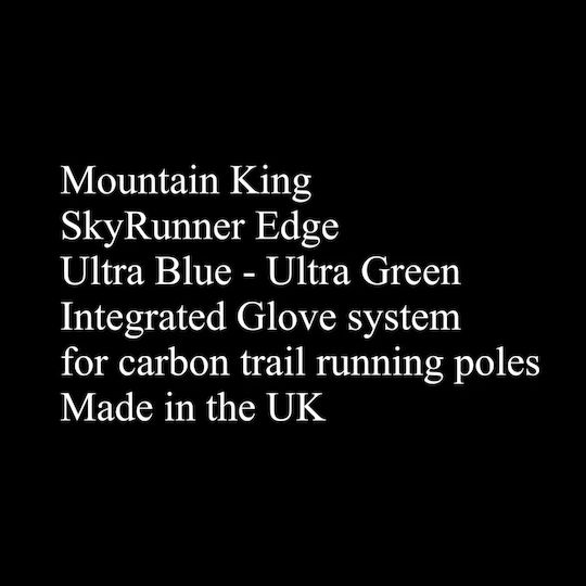Mountain King Σπαστό Μπατόν Ορειβασίας 1τμχ Μαύρο