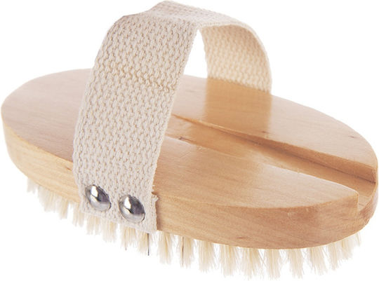 Wooden 2-in-1 Massage Brush Dry Bath Use 42 Cm
