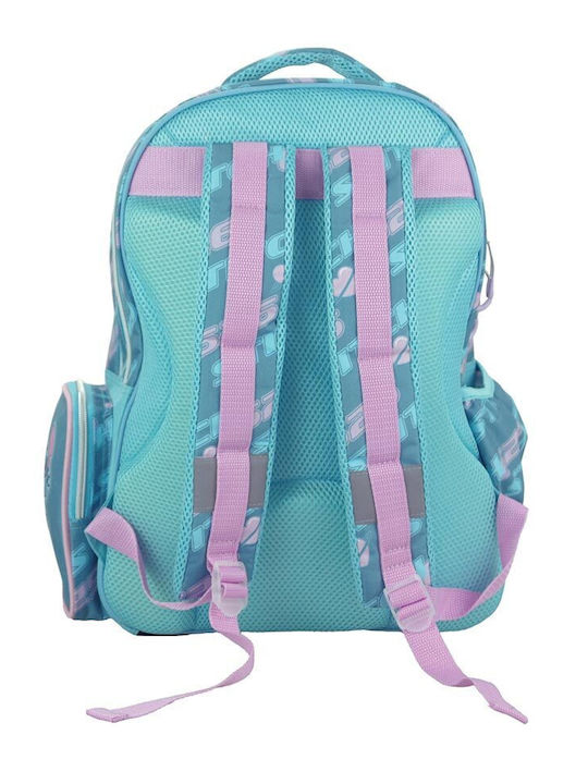 Gim Stitch Ученическа Раница Основно с Джоб за Бутилка Светлосин 27 Литра 35 x 20 x 46 см 2026