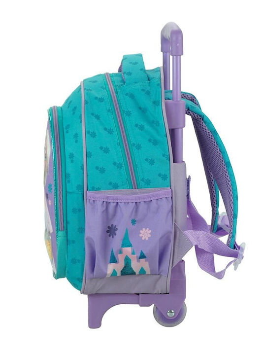 Gim Frozen Ученическа Раница Куфар Детска Градина с Джоб за Бутилка Многоцветна 12 Литра 15 x 15 x 25 см