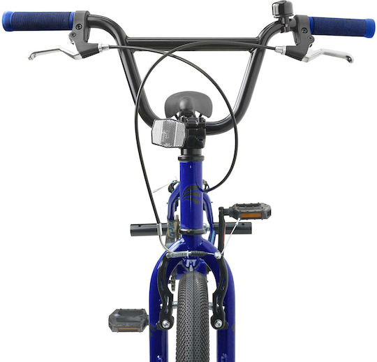 vidaXL 18" Kinderfahrrad BMX Blau