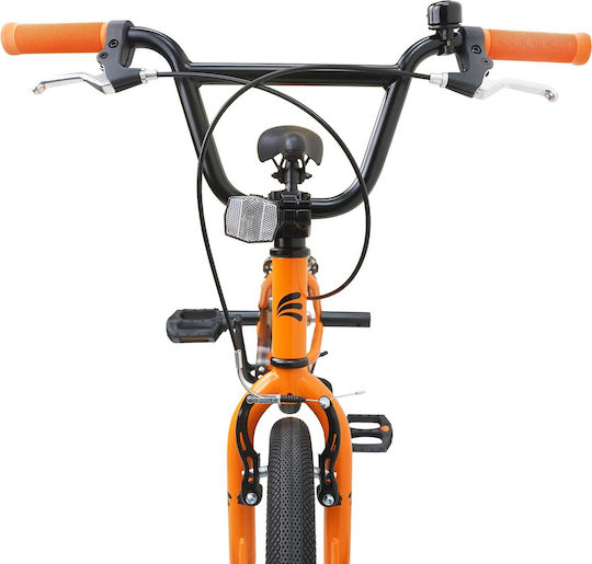 vidaXL 18" Παιδικό Ποδήλατo BMX Πορτοκαλί