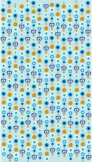 Palamaiki Colecție Prosop din Microfibră Corp Dublă Față Albastru 160x90 cm