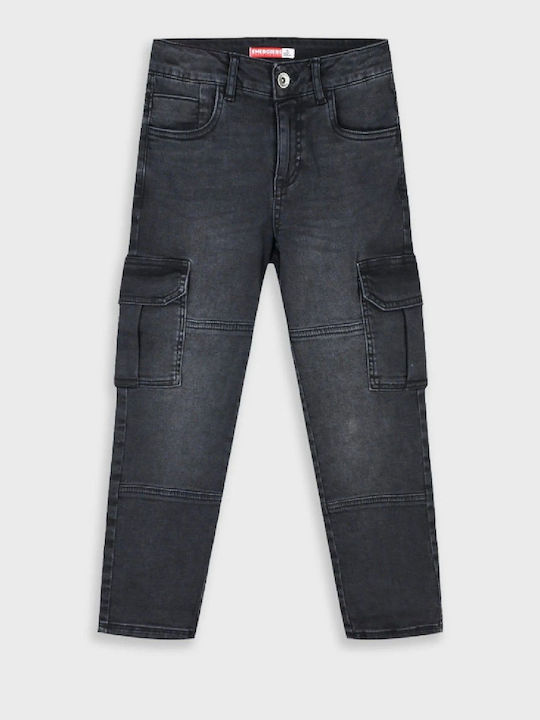 Energiers Kids' Black Jeans Trousers