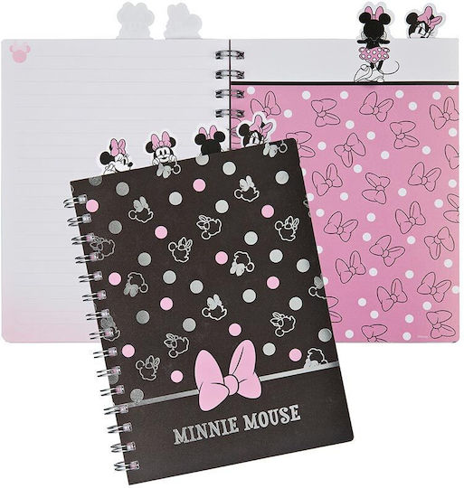 Gim Minnie Spiral Notepad Notes A5