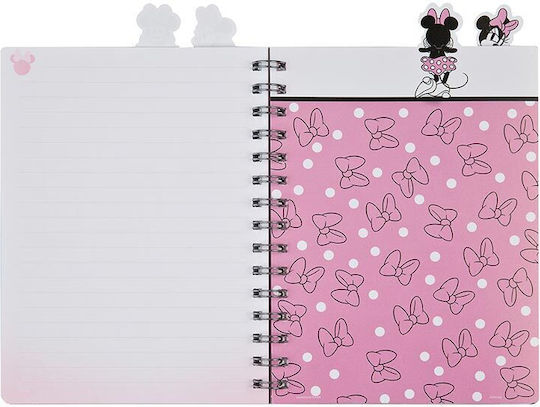Gim Minnie Spiral Notepad Notes A5