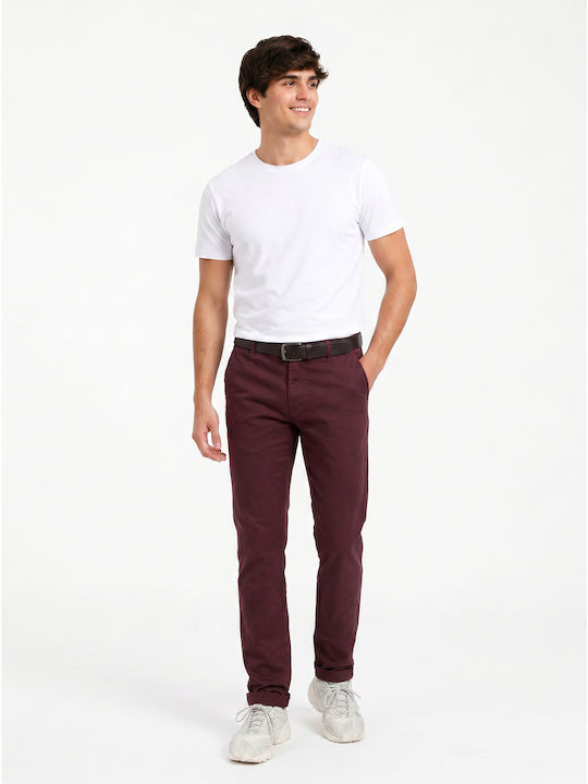 Παντελόνι Chino Ελαστικό Wine