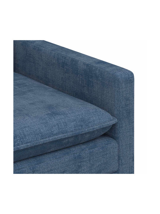 Doppelsitzer Sofa Blau 126x81x87,5cm