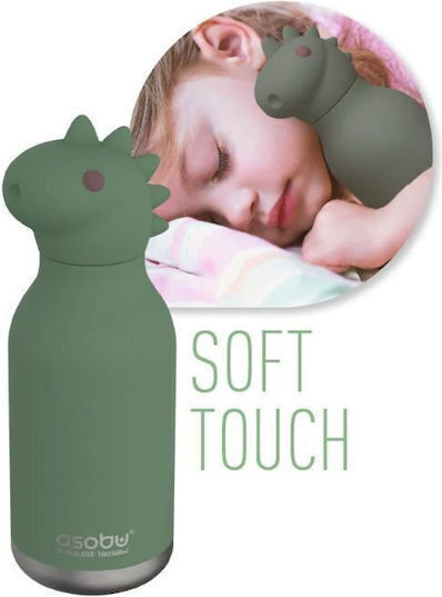Asobu Kids Water Bottle Thermos Dinosaur Bestie Dinosaur 460ml