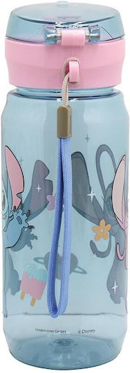 Gim Stitch Kunststoff Kinder Trinkflasche Thermos Graue 600ml