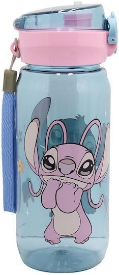 Gim Stitch Kunststoff Kinder Trinkflasche Thermos Graue 600ml