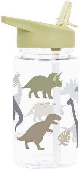 A Little Lovely Company Παιδικό Παγούρι Πλαστικό Dinosaurs 450ml