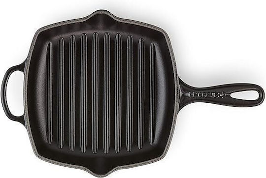 Le Creuset Cast Iron Grill Pan with Enamel Interior Coating 26cm