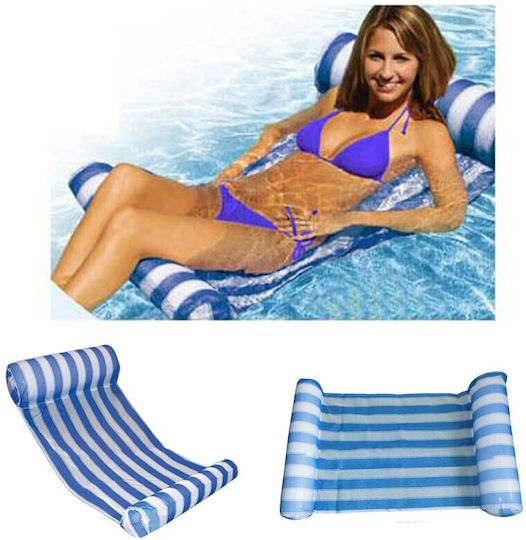 Inflatable Pool Raft Blue