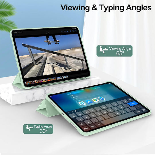 Ultra Slim Case Oneplus Pad Go 2 12.1" Tpu Silikon Smart Cover Mint Grün