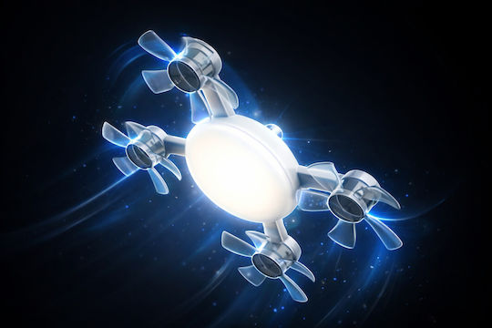FD-F4 Таванен Вентилатор с Мегапикселов Обектив Черен