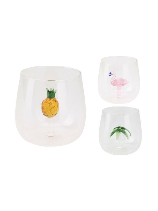 Koopman Cană Sticlă Transparentă 400ml