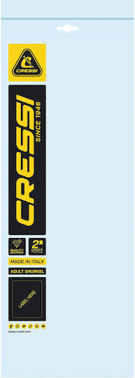Cressi Αναπνευστήρας Gamma Διάφανο Κίτρινο