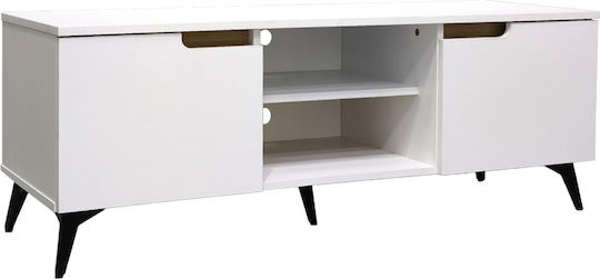 Pakketo TV-Ständer Kemvio Weiß M150xP38xH44cm